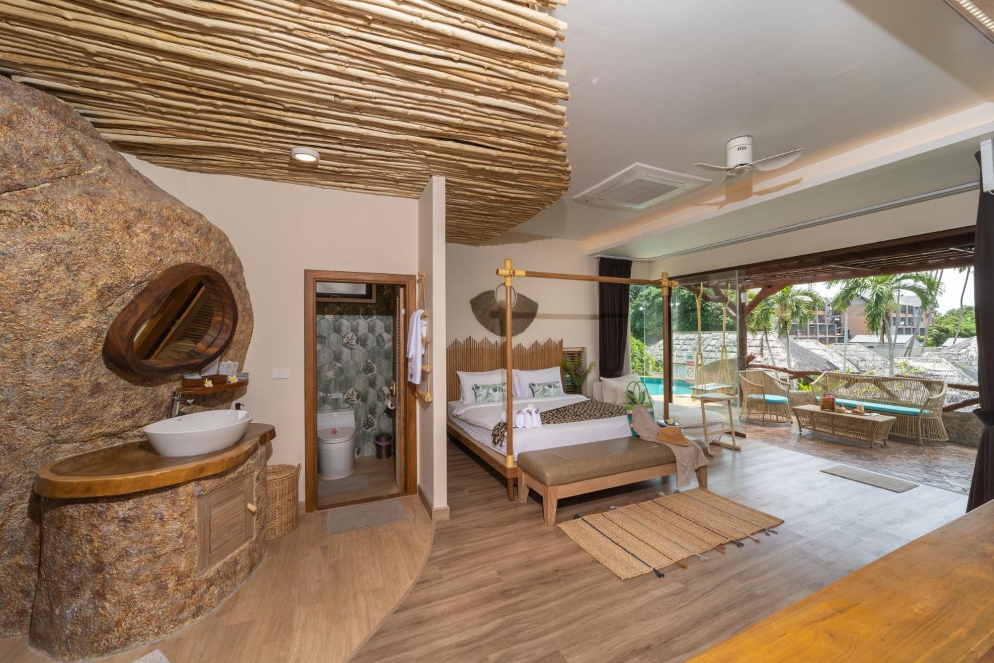 The Rock Samui Beach Resort Lamai Beach  Zimmer foto